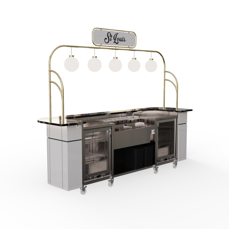 Mobile bar LOUIS