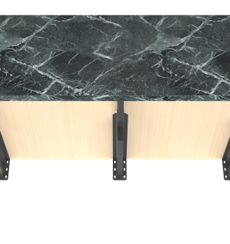 Steel counter structure