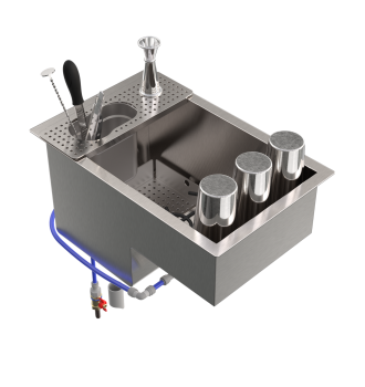 Classic cocktail sink