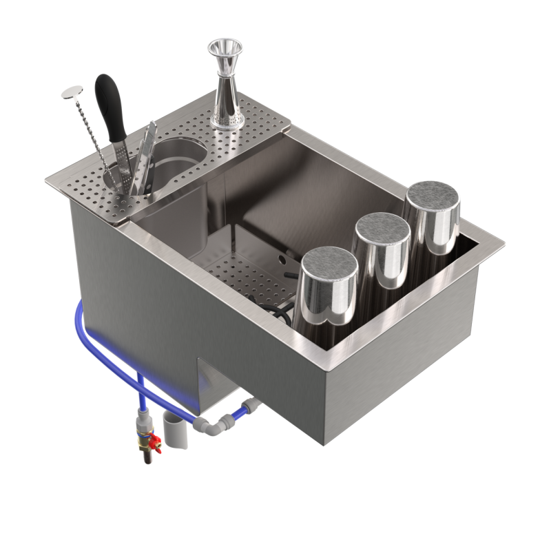 Classic cocktail sink