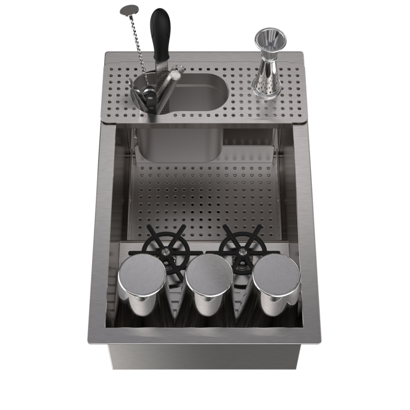Classic cocktail sink