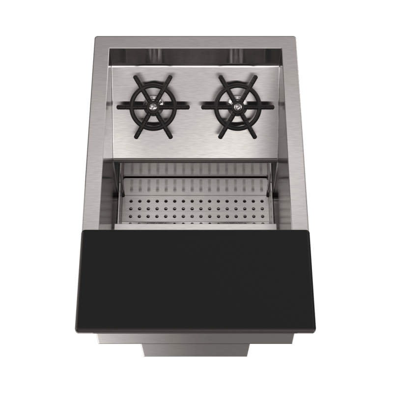 Cocktail sink with TVO