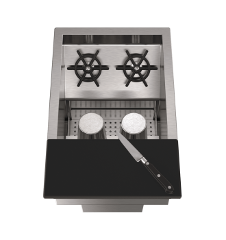 Cocktail sink with TVO