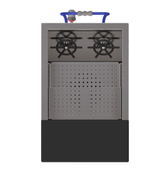 Cocktail sink with TVO