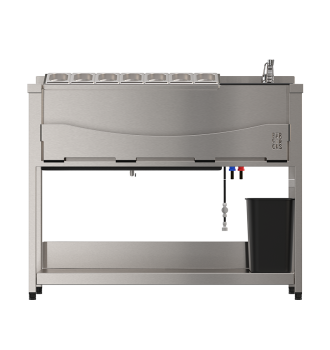 100L cocktail station on legs