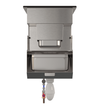 Cocktail sink with TAKE OUT divider