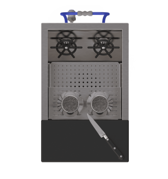 Sink cocktail rinse front shaker