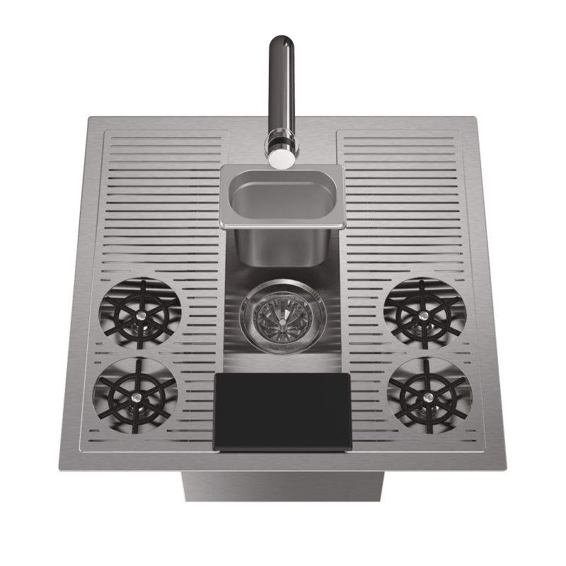 Shared cocktail sink