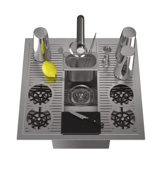 Shared cocktail sink