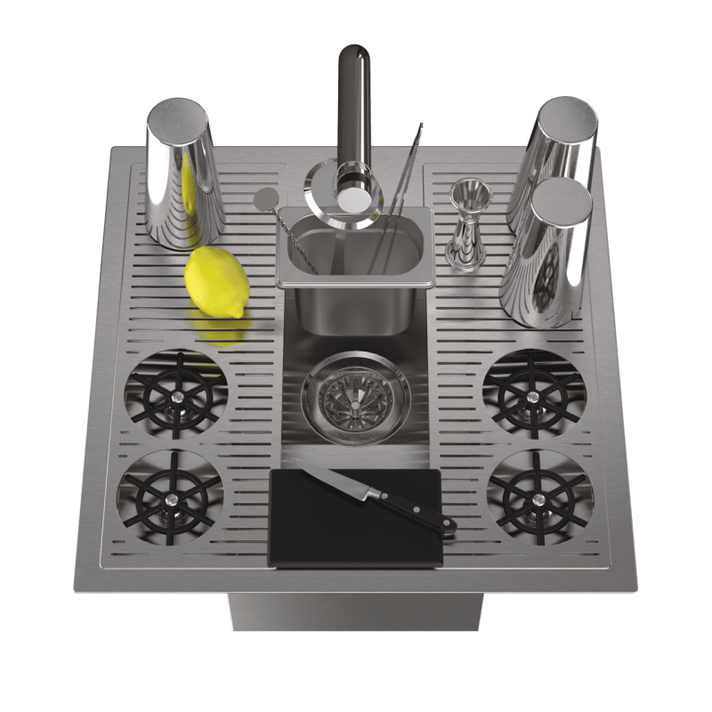 Shared cocktail sink