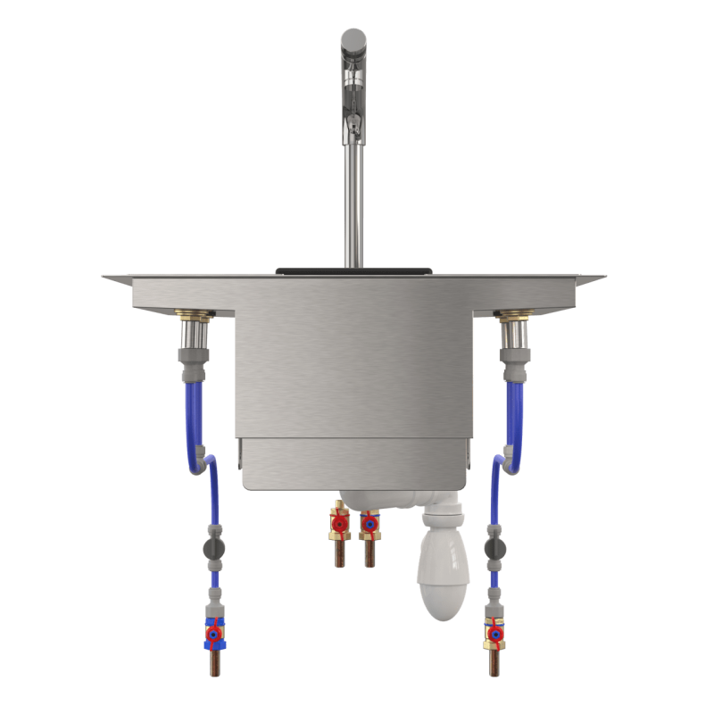 Shared cocktail sink