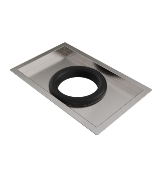 Trash chute with removable...