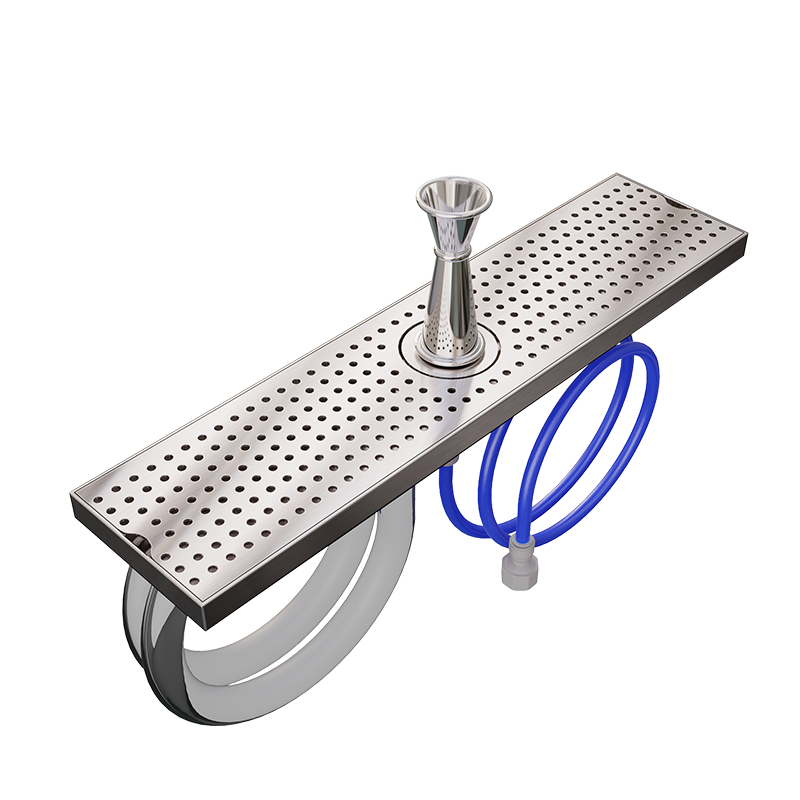 Grille de préparation cocktail avec rince jigger 500 mm