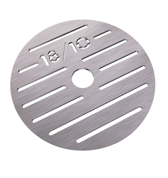 Custom logo glass rinser disc