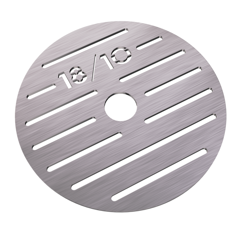 Custom logo glass rinser disc