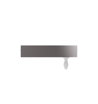Compact sink above glasswasher with 40x40 basket