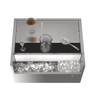 Preparation grid on icewell ice dispenser 117L