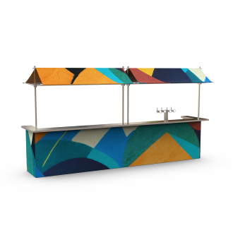 Mobile bar Canope