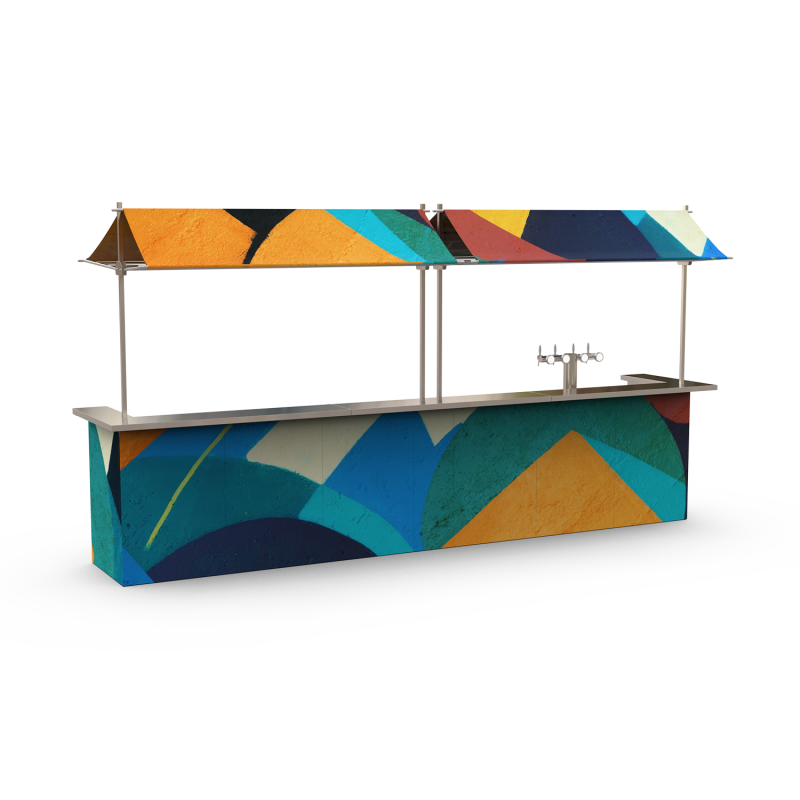 Mobile bar Canope