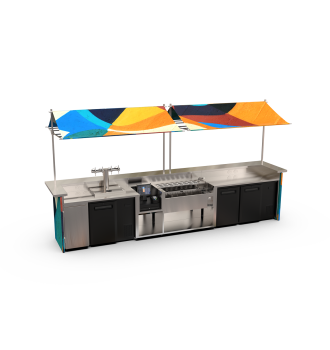 Mobile bar Canope