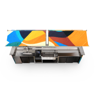 Mobile bar Canope