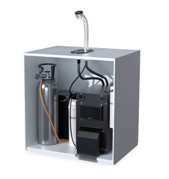 Complete C-TAP Brita system, microfiltered water