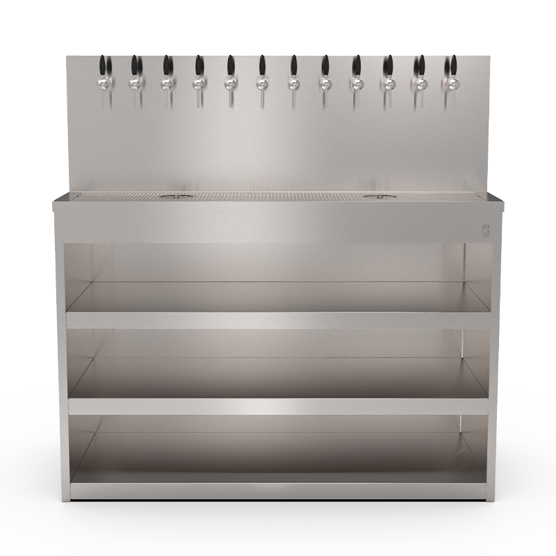 Beer Wall furniture with 12 taps and shelves