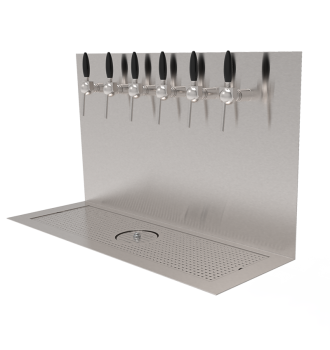 Plateau Beer Wall 6 built-in taps