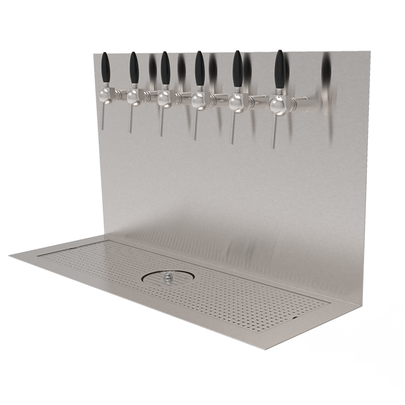 Plateau Beer Wall 6 built-in taps