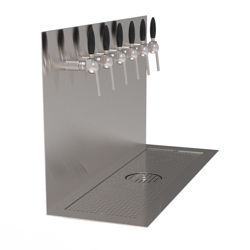 Plateau Beer Wall 6 built-in taps