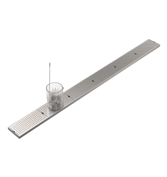 Preparation grid 1500mm with drainage