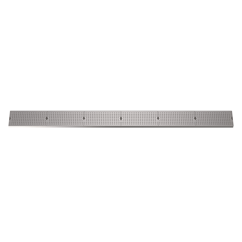Grille de préparation 1500mm avec évacuation