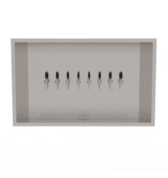 Beer Wall 8 taps for wall mounting