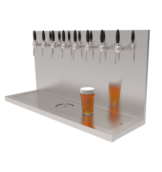 Plateau Beer Wall 8 spouts to install