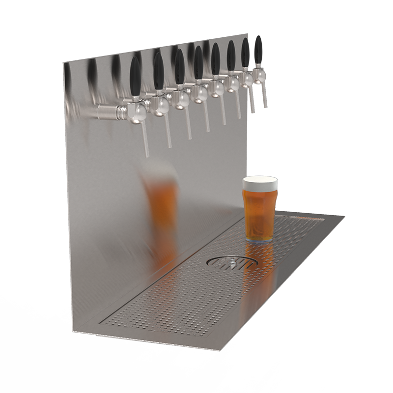 Plateau Beer Wall 8 built-in taps