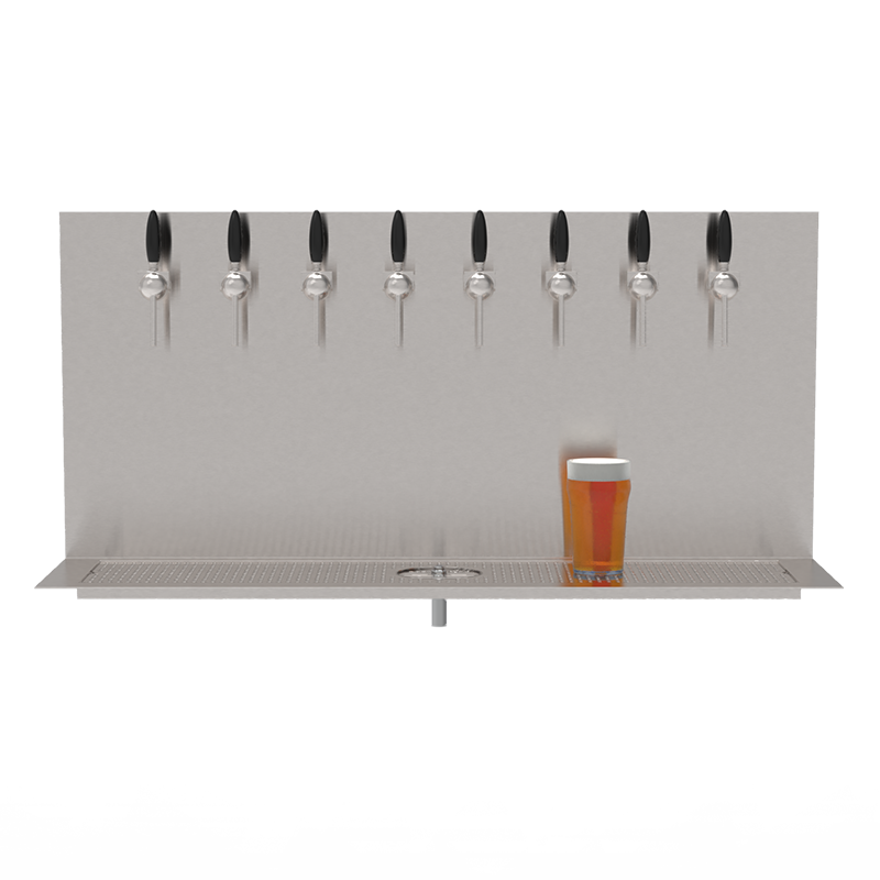 Plateau Beer Wall 8 built-in taps