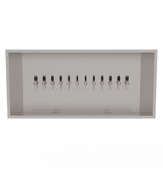 Beer Wall 12 taps for wall mounting