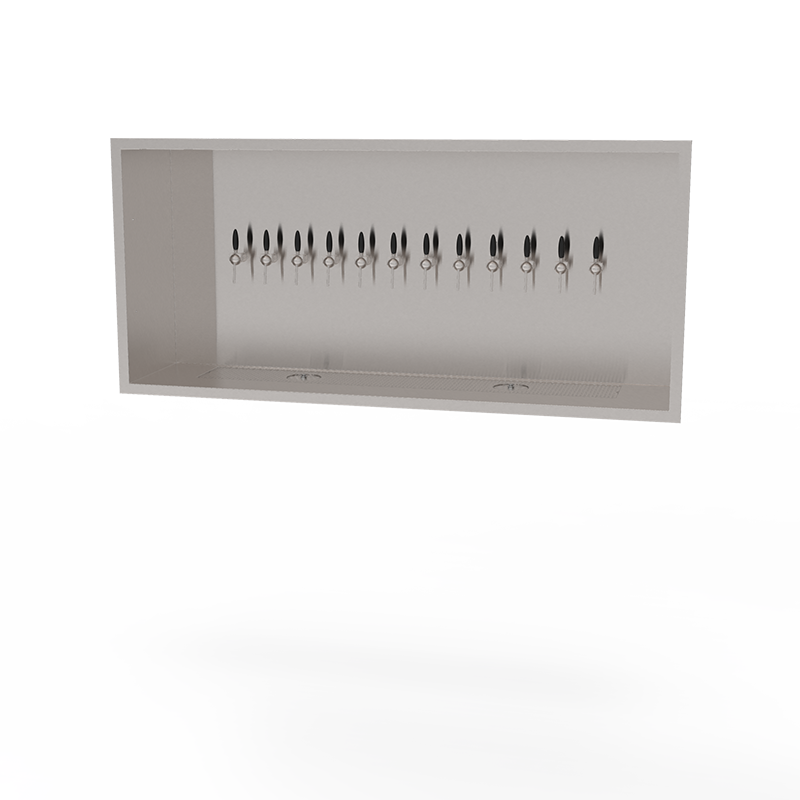 Beer Wall 12 taps for wall mounting