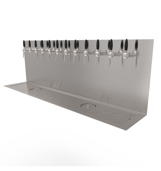 Plateau Beer Wall 12 built-in taps