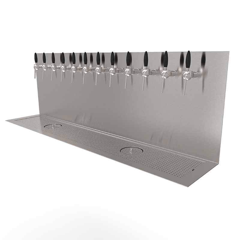 Plateau Beer Wall 12 built-in taps