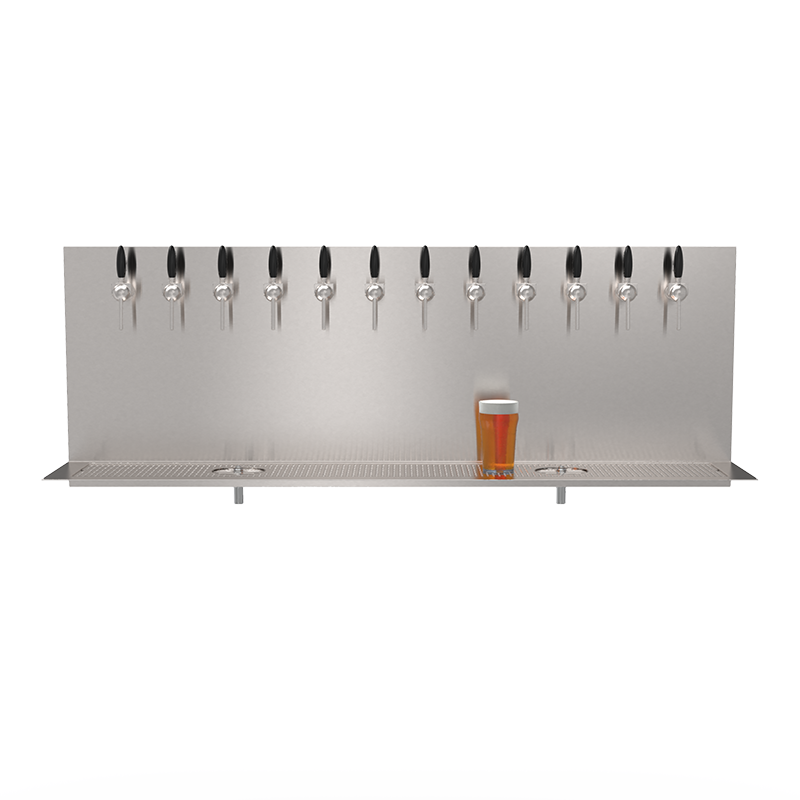 Plateau Beer Wall 12 built-in taps
