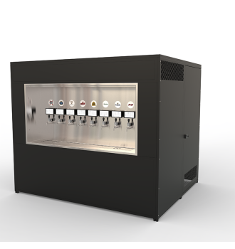 Wall Beer complete and autonomous for events