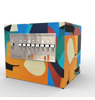 Wall Beer complete and autonomous for events