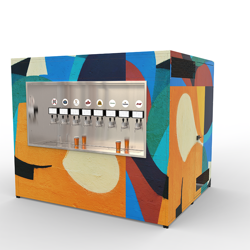 Wall Beer complete and autonomous for events