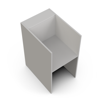 White bar event column