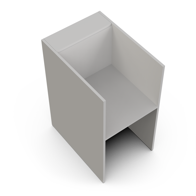 White bar event column