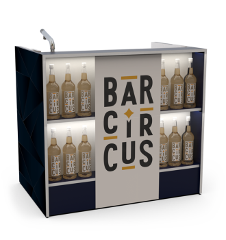 Essential White Event Bar Station