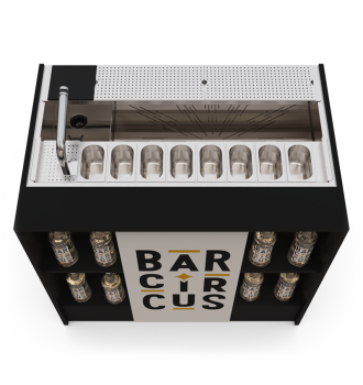 Essential White Event Bar Station