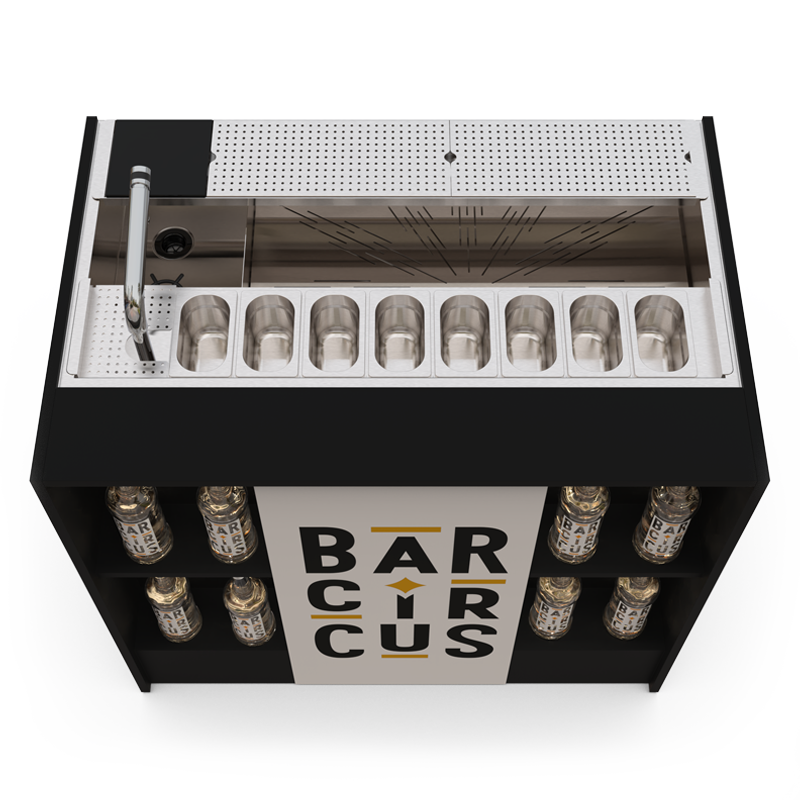 Essential White Event Bar Station