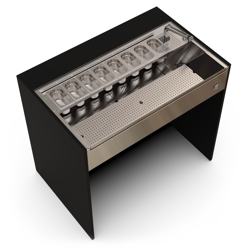 Essential White Event Bar Station